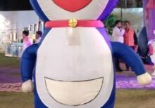 Doraemon live character cartoon character